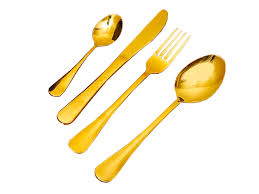 Gold Plated Spoon